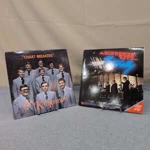 The Kingsmen Live Naturally 2-LP & Chart‎ Breakers Vinyl Record Lot Gospel R3734